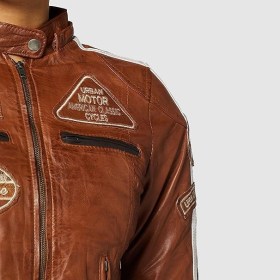 urban 5884 leather jacket -4